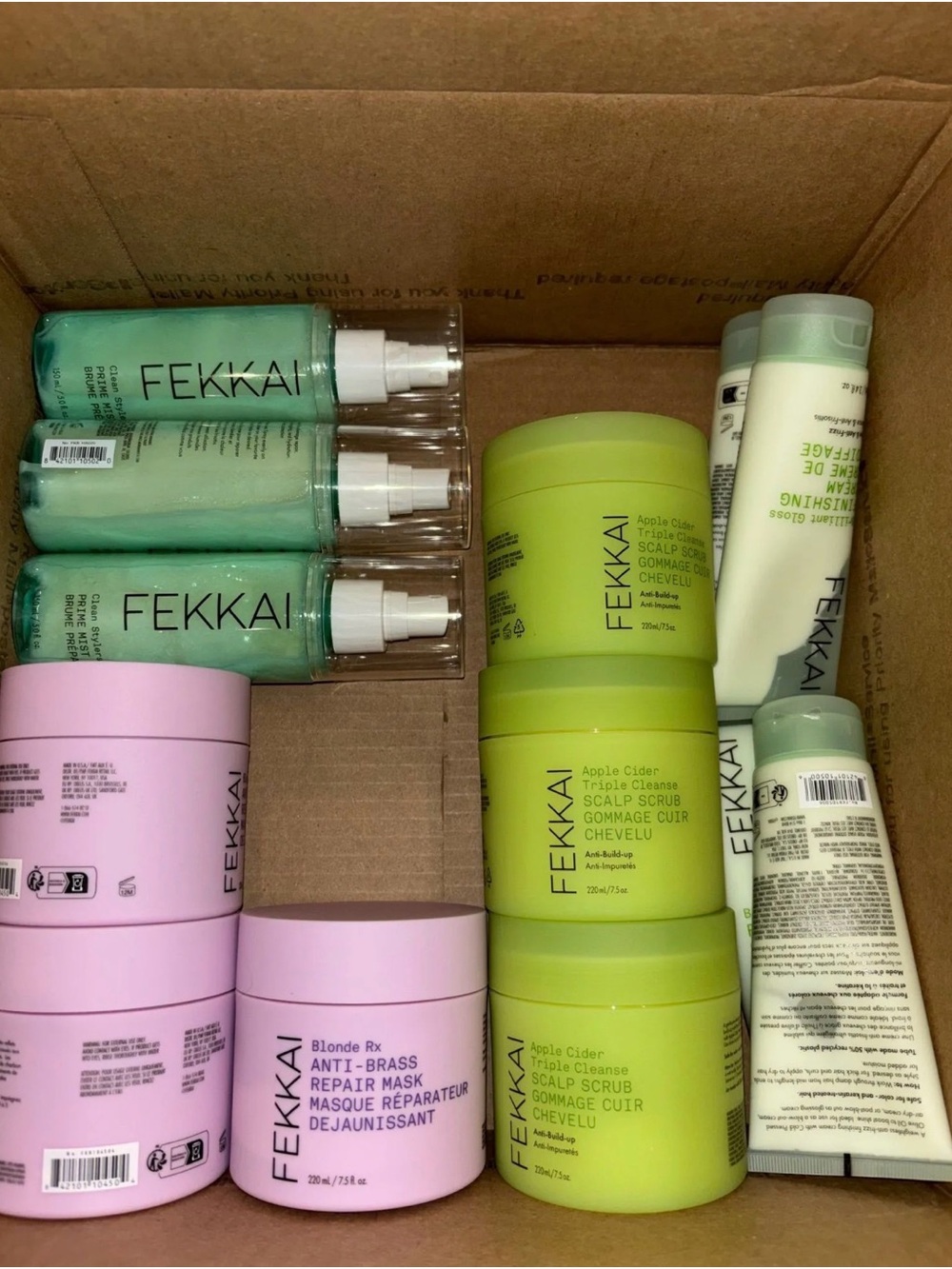 FEKKAI Hair Care 21 PC Reseller Bundles